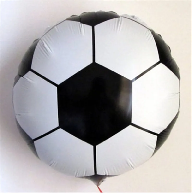2017 18inch Football Foil Balloon Soccer Ball Round Helium Balloons