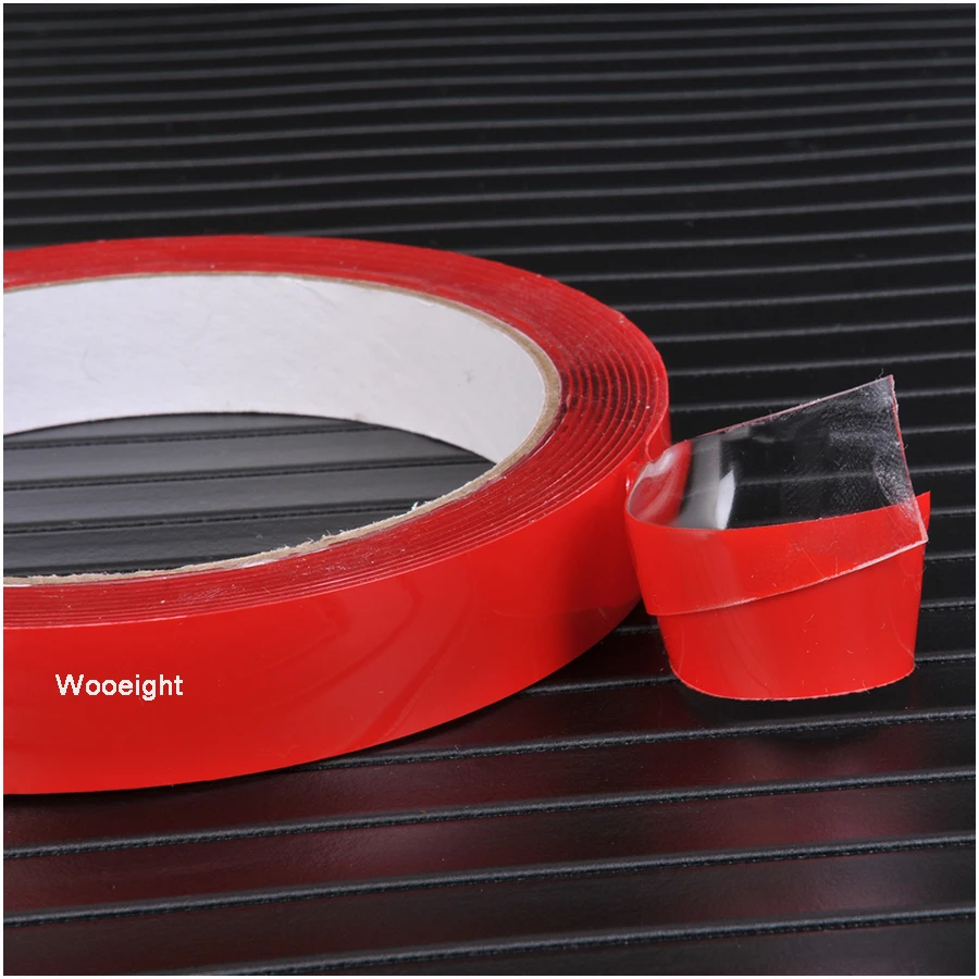 Wooeight Car Styling Transparent Silicone Double Sided Tape Sticker 15mm3m For Car Home Office High Strength Adhesive Sticker (5)