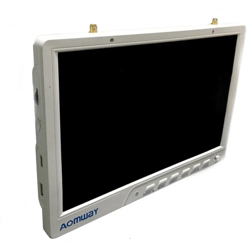 Aomway HD588 10 Inch 5 8G 40CH Diversity FPV HD Monitor 1920 x1200 with DVR Build