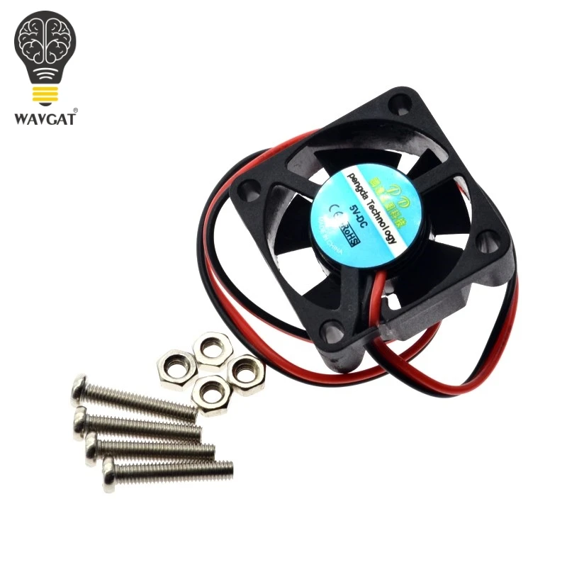 WAVGAT Raspberry PI Fan, Active Cooling Fan for Customized Acrylic Case