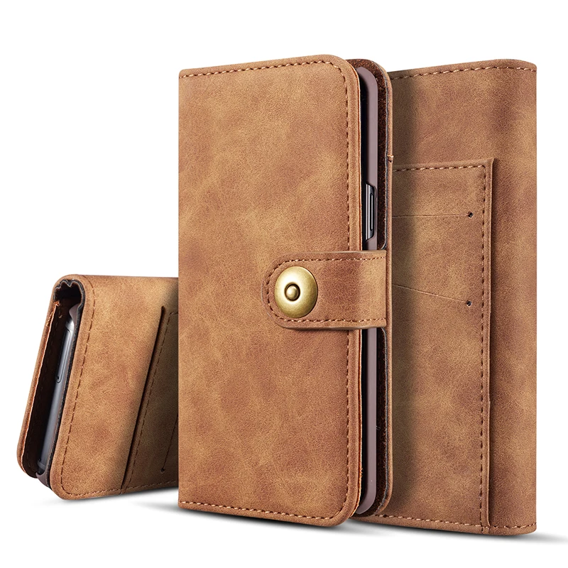 Luxury Leather Phone Case For Samsung S10e S10 S9 S8 Plus Case Wallet Magnetic Cover For Samsung Galaxy Note 9 8 S7 edge Cases
