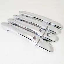 For 2013 2014 Mazda CX-5 CX5 ABS Chrome Car Door Handles Cover Exterior Door Handle Trim Covers Car Styling Accessories 8pcs/set