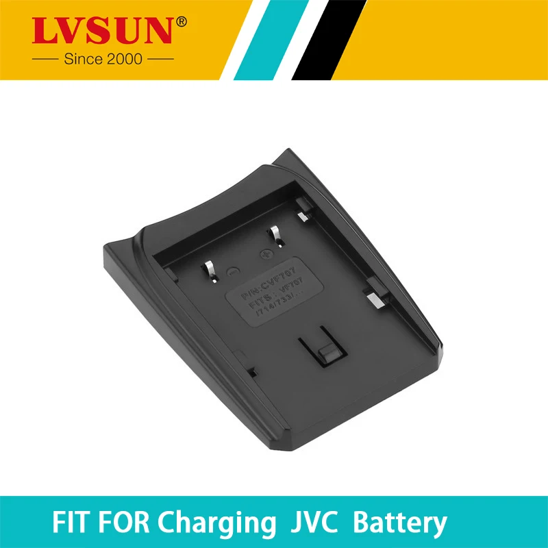 

LVSUN BN-VF707U BN VF707 BNVF707 Rechargeable Battery Adapter Plate Case Holder for JVC GZ-D240 GR-X5 Camera Batteries Charger