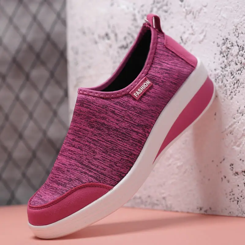MWY/Женская обувь для фитнеса; zapatillas mujer Deportiva; легкая обувь для тренировок; женские спортивные кроссовки; уличные женские кроссовки - Цвет: Red