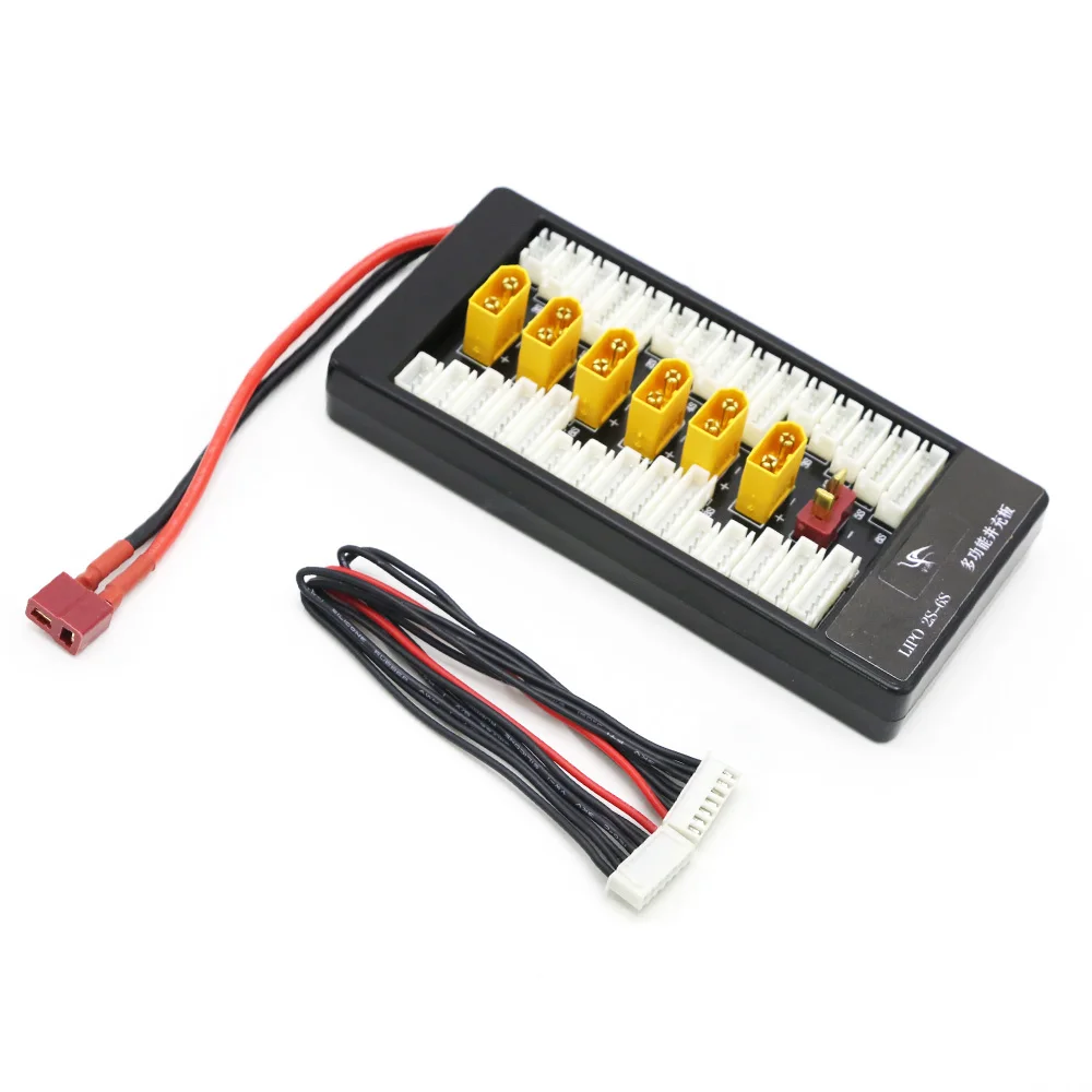 1 шт. HotRc высокое качество 2 S 6 Lipo аккумулятор параллельный зарядная плата Зарядное