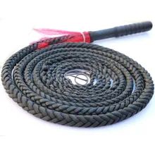 

Handmade Braided Horse Whips Flogger for Horse Racing Equestrian Equipment Genuine Bull Leather Equestrian Horse Riding Whip T $