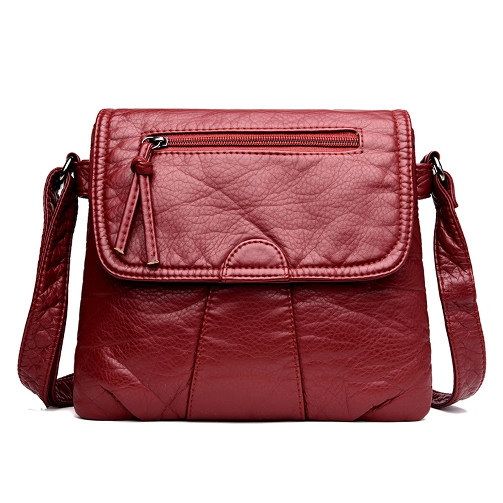 

PU Leather Ladies Fashion Single Shoulder Solid Mini Holder Money Cross Body Storage All Match Mobilephone Women Bag Soft