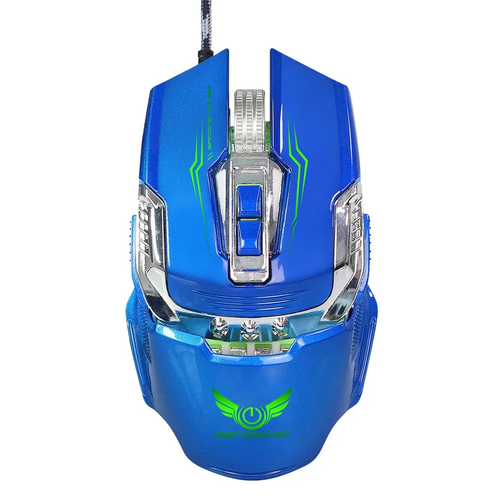 VOBERRY USB Проводная мышь Профессиональная Регулируемая 3200DPI 6 кнопок механический