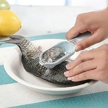 1 шт. новая рыбья кожа соскабливание рыбьей чешуи терки быстро удалить Кухонные гаджеты
