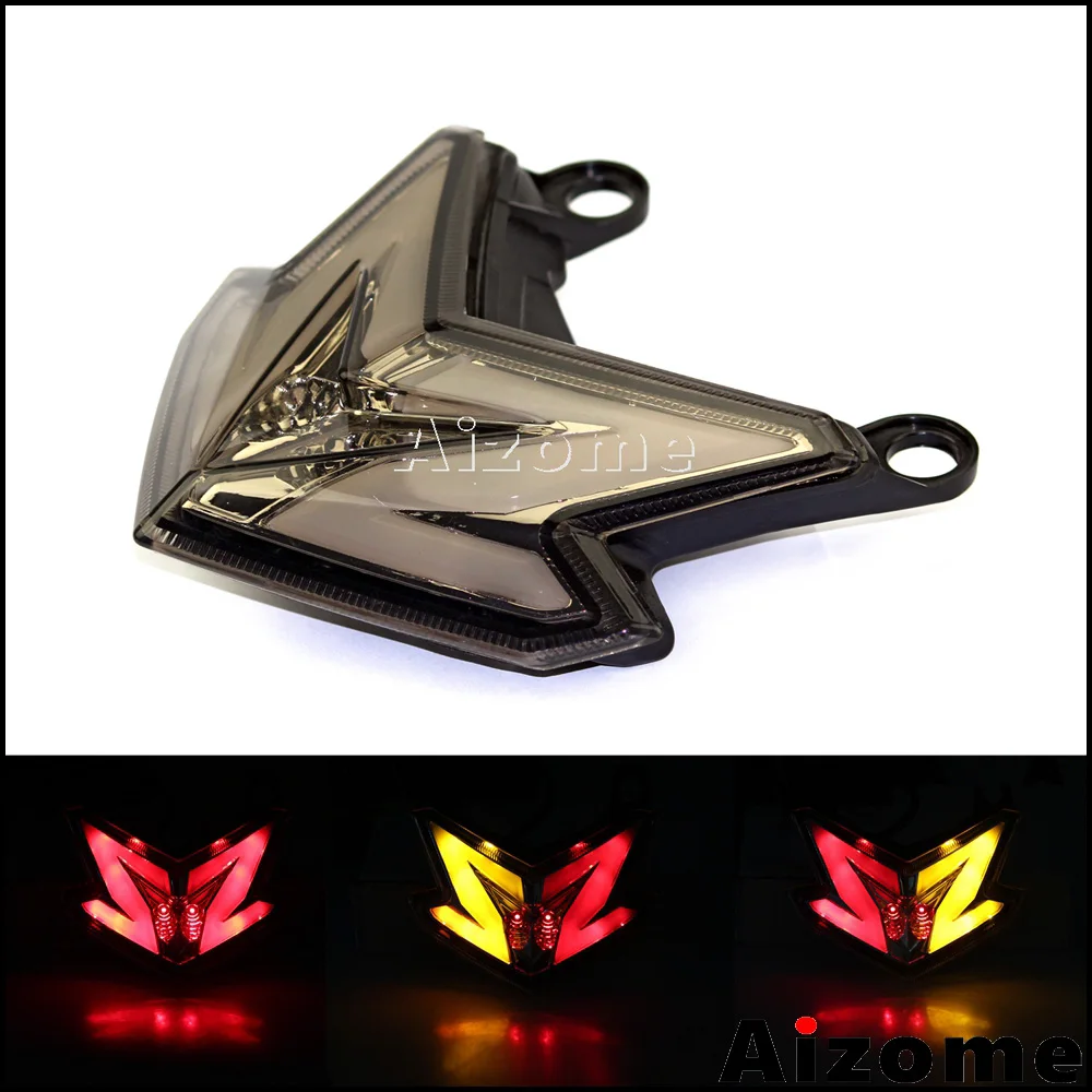 Automotive Smoke LED Turn Signal Brake Stop Running Taillight For