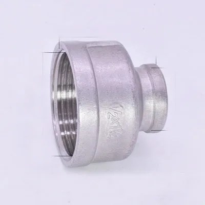 Ниппель DN32xDN15 1-1/" x 1/2" Женский BSPT 304 редуктор из нержавеющей стали редуктор муфта пивоварения переходник трубопровода фитинг