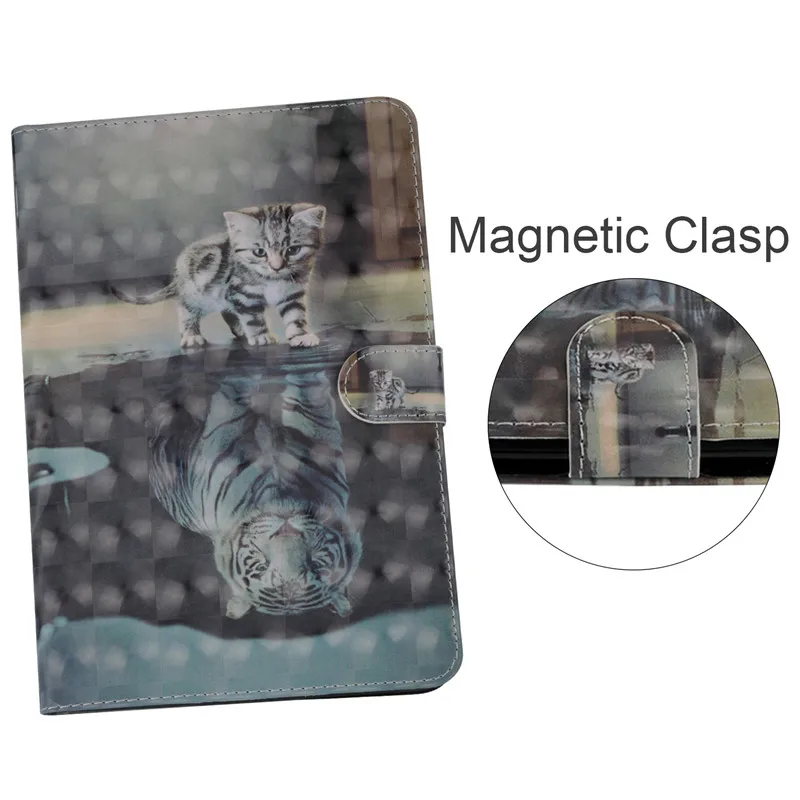 Wekays для Coque Apple Ipad Air 2 Ipad 6 мультяшная Панда 3D кожаный чехол для Ipad Air 2 Ipad6 чехол для Ipad Air2 Shell