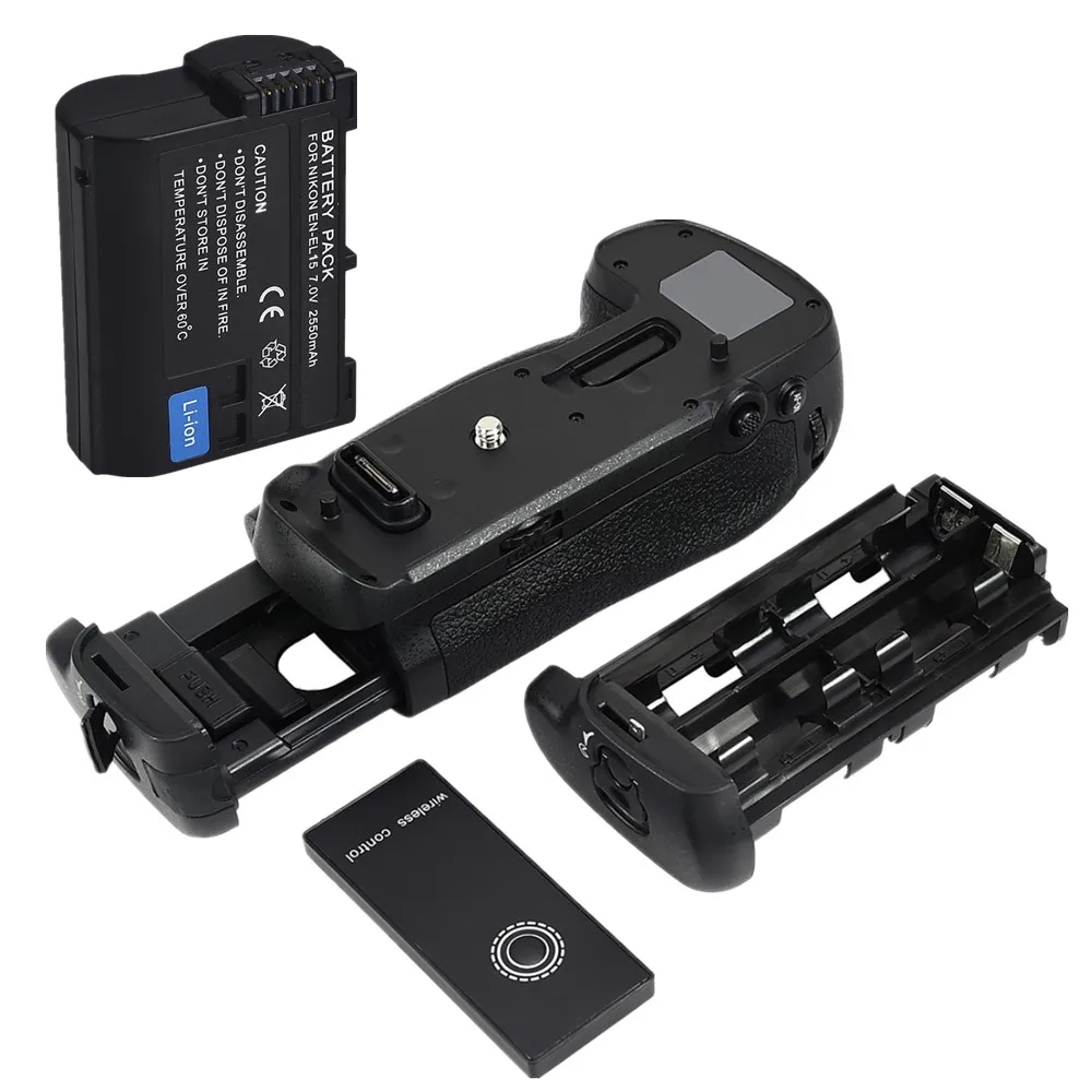 Battery Grip For Nikon D850 DSLR Camera as MB D18 MBD18 + IR Remote
