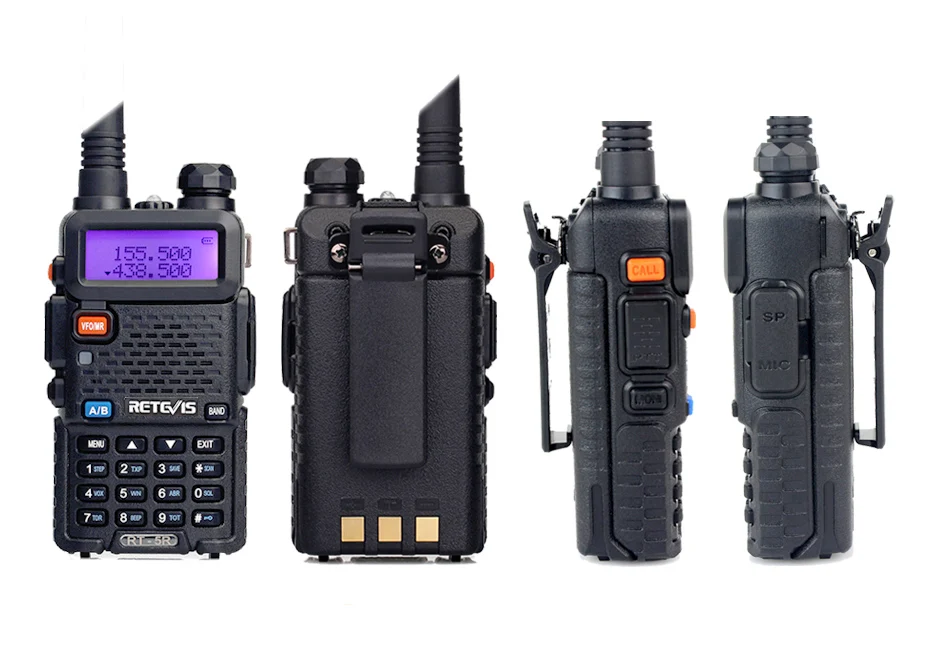 2 шт. Retevis RT-5R Walkie Talkie радио 128CH УКВ Двухзонный модуль подключения к хосту радио Амадор Hf трансивер 2 способ cb радиокоммуникатор RT5R