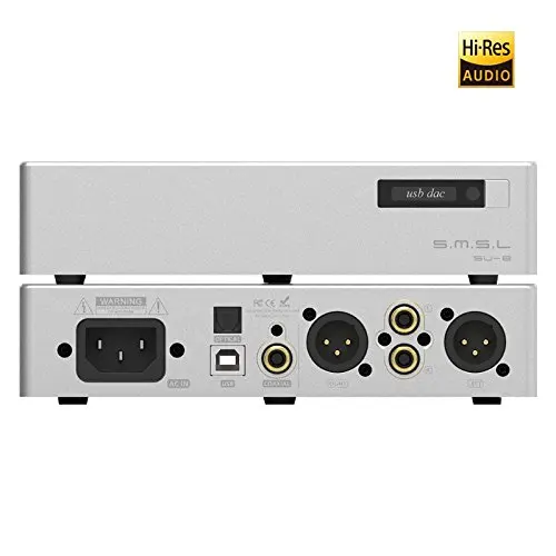 SMSL SU-8 ES9038Q2M*2 32bit/768kHz DSD512 DAC USB/Optical/Coaxial Decoder
