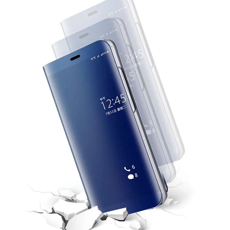 Кожаный чехол с откидной крышкой SemgCeKen для huawei honor 10 lite V10 note 20 view V20 прозрачный