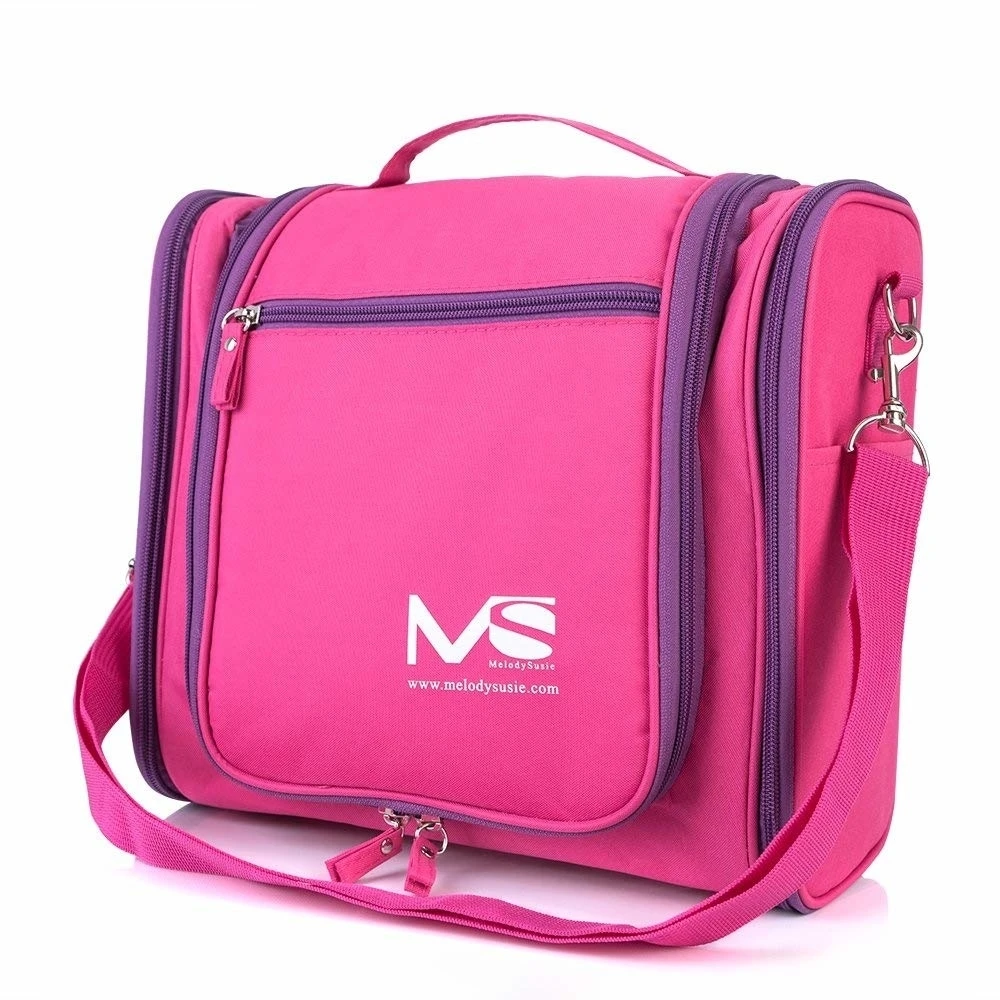 Large Hanging Travel Toiletry Bag - Heavy Duty Waterproof Women's Makeup Organizer Bag Men's Shaving Kit Toiletry Bag for Travel (3)