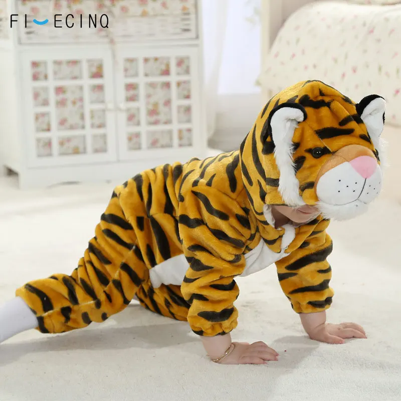 Tiger Kigurumis For Baby Animal Cosplay Costume Child Kid Boy Girl Onesie Winter Autumn Soft Pajama Fancy Infant Cute Sleep Suit Tiger Kigurumis For Baby Animal Cosplay Costume Child Kid Boy Girl Onesie Winter Autumn Soft Pajama Fancy Infant Cute Sleep Suit
