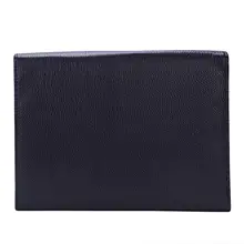 Расширяемый портативный портфель из искусственной кожи, деловая сумка-Органайзер для файлов формата А4 и букв, размер 13 карманов(черный