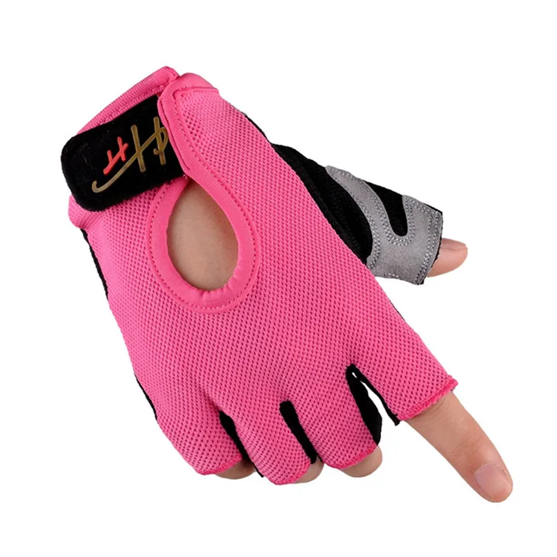 Cycling Gloves Anti Skid Bike Mens Women's MTB Sports Gloves Mountain Bicycle Half Finger Gloves Shockproof Ciclismo #2g28#F (2)
