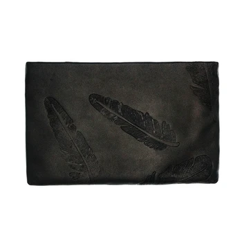 

Fashion Men'S Suede Leather Envelope Bag Leather Crocodile Pattern Clutch Bag Wallet