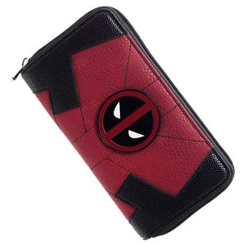 

2020 Deadpool Fashion 2020 Men Wallets with Coin Bag Zipper Small Money Purses New Design Dollar Slim Purse Money Clip Wallet