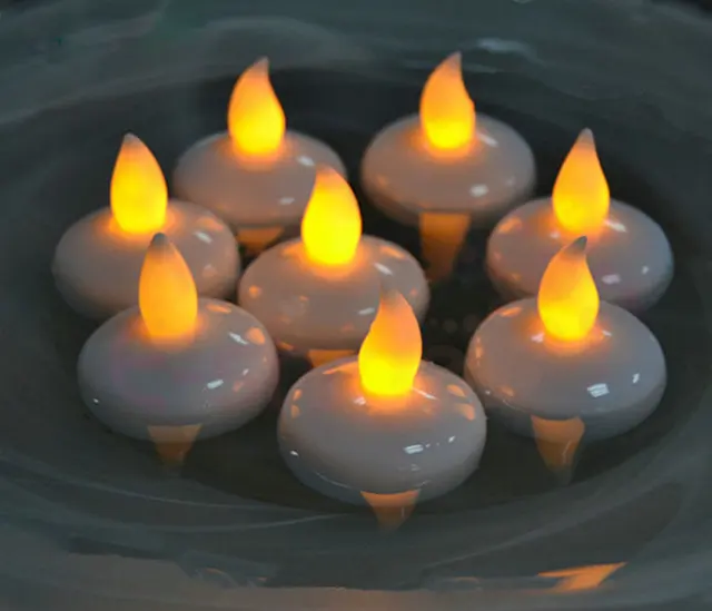 240pcs Lot Flameless Led Floating Tealight Candle Lamp Battery 240pcs Lot Flameless Led Floating Tealight Candle Lamp Battery Operated Wedding Xmas Holiday Party