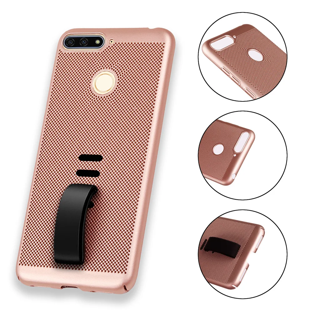 KHW1964_6_Heat Dissipation Hollow Phone Case For Huawei Honor 7C 5.7 AUM-L41