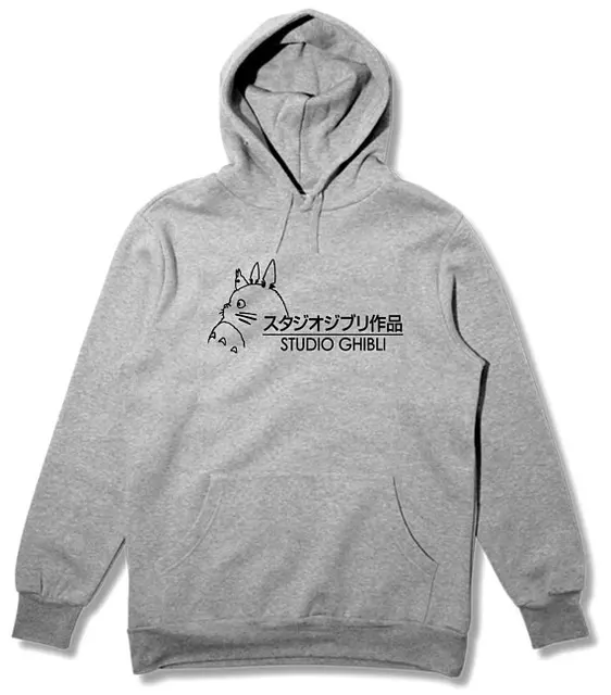 Studio Ghibli Hoodie Harajuku Mode 