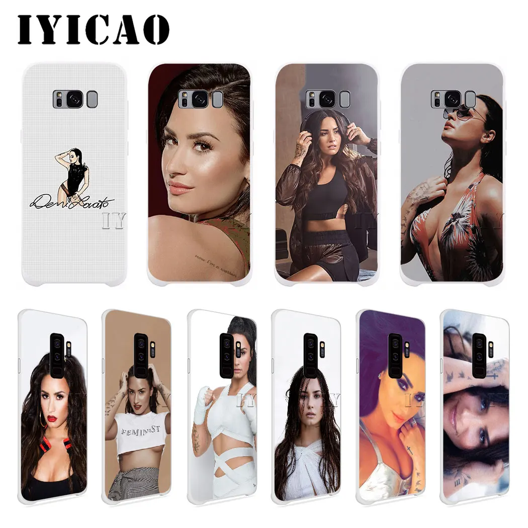 IYICAO Demi Lovato Case for Samsung Galaxy A3 A5 A6 A7 A8 Plus A9 A10 A30 A40 A50 A70 M10 M20 M30 A10S A20S A30S A40S A50S | Мобильные
