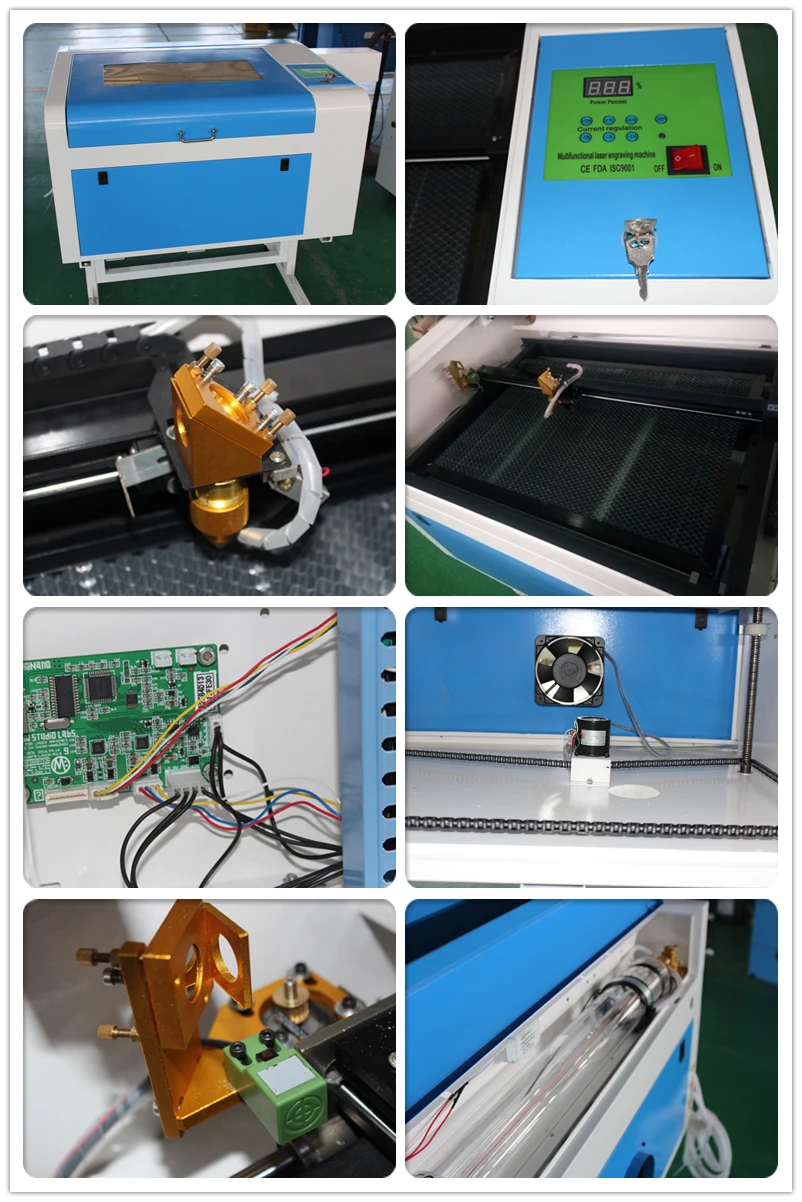 220 В/110 В горячая распродажа 50 Вт 6040 ПВХ co2 лазерный резак и лазерная гравировка резки