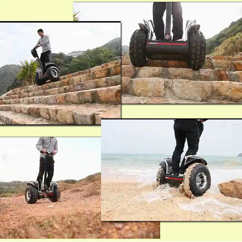 מוצר 2017 Koowheel 19 Inch Big Tire Hoverboard 2 Wheels Electric Self