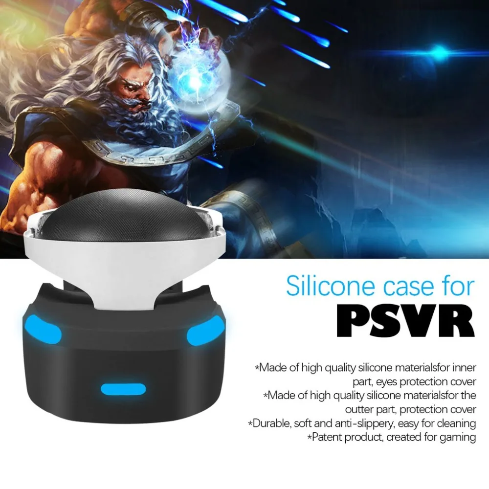 Противоскользящий силиконовый чехол для sony PS VR 3D смотровое стекло защитный чехол для PS4 VR PSVR гарнитура чехол для playstation VR