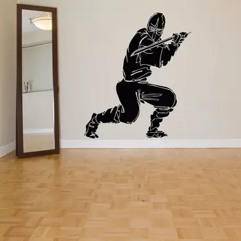 

Kendo Sticker Sword Samurai Decal Japan Ninja Poster Vinyl Art Wall Decals Pegatina Quadro Parede Decor Mural Kendo 1030 Sticker