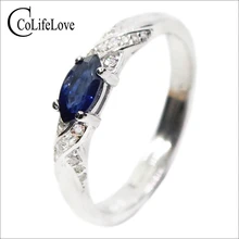 Hotsale natural sapphire ring 3*6mm natural sapphire gemstone silver ring solid 925 silver sapphire ring from Chinese sapphire m Hotsale natural sapphire ring 3*6mm natural sapphire gemstone silver ring solid 925 silver sapphire ring from Chinese sapphire m