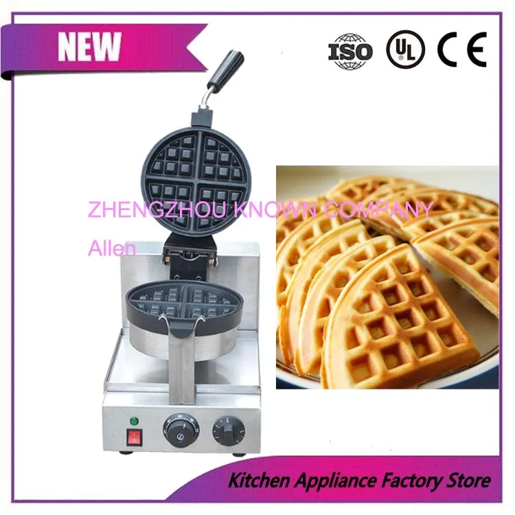 

rotate waffle making machine maker 4 pcs waffle maker 185MM diameter