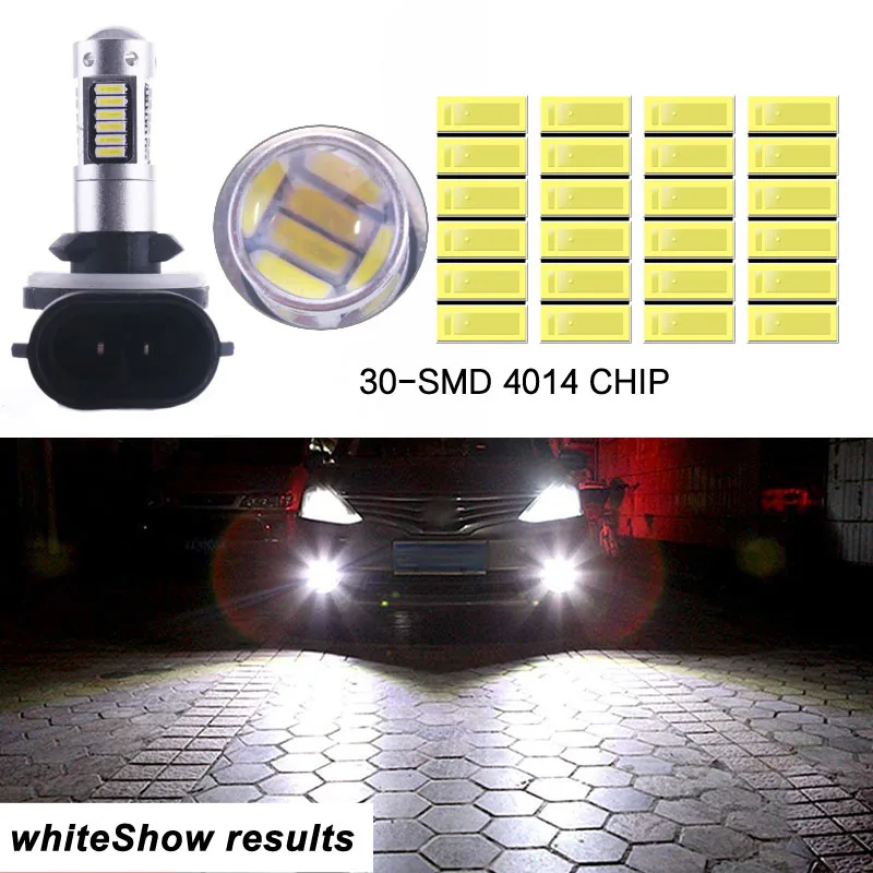 СВЕТОДИОДНЫЙ Автомобильный светильник Gzkafolee 880 881 H27 30 SMD 4014 для Volkswagen Audi Hyundai Kia