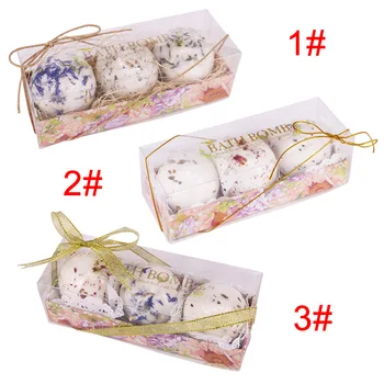

3pcs Bath Salt Bomb Ball Flower Bubble Whitening Moisturize SPA Relaxation Gift Hot Mdf