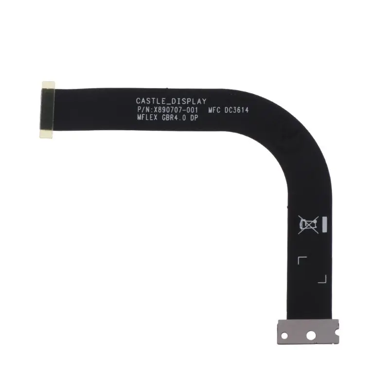 ЖК-дисплей Замена Шлейф для microsoft Surface Pro 3 кабель светодиода замок дисплей кабель LVDS Flex кабель X890707-001 DC1415