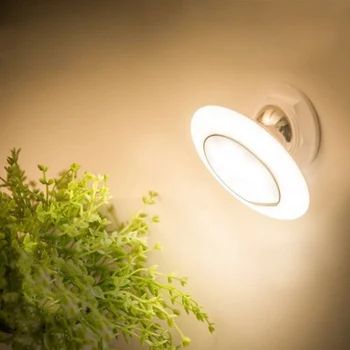 

360 Degree Rotary Motion Sensor LED Night Light USB Rechargeable Night Light Induction Lamp for Closet Corridor Cabinet