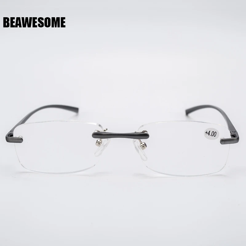 Оптические оправы стойки очки для чтения модные очки+ 1,0+ 1,5+ 2,0+ 2,5+ 3,0+ 3,5+ 4,0+ 1214 при близорукости титановые оправы
