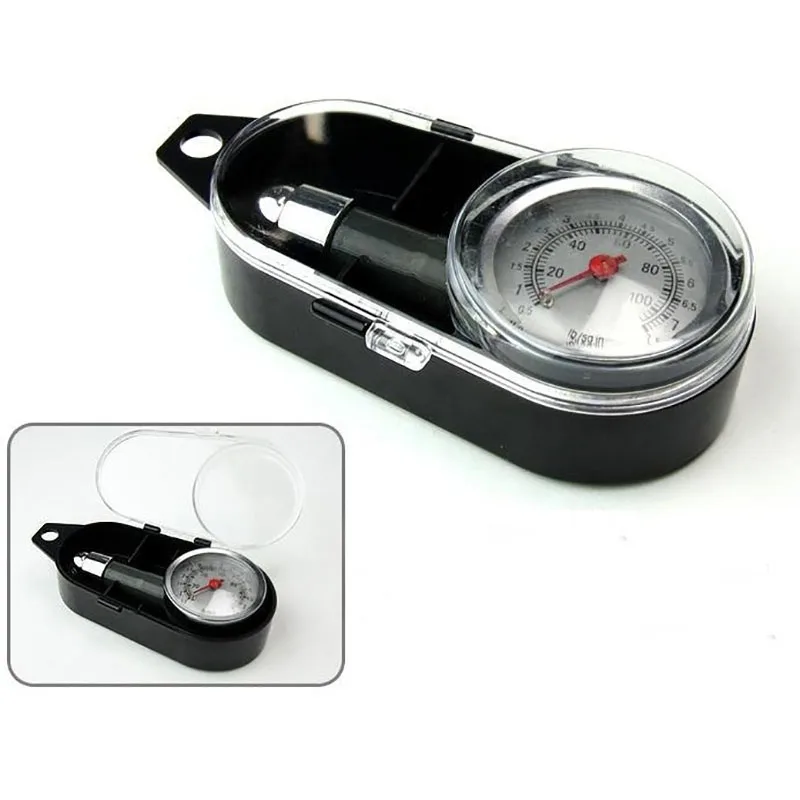 

Automotive alloy tire pressure pointer display instrument kit motorcycle test monitoring system coverage tool