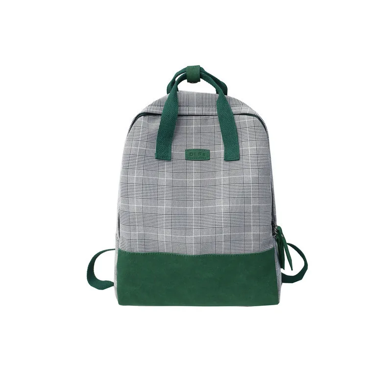 Женский высококачественный холщовый рюкзак для путешествий, женский рюкзак Mochila Feminina Sac A Dos Back Pack, школьные сумки для девочек-подростков, рюкзак - Цвет: Green