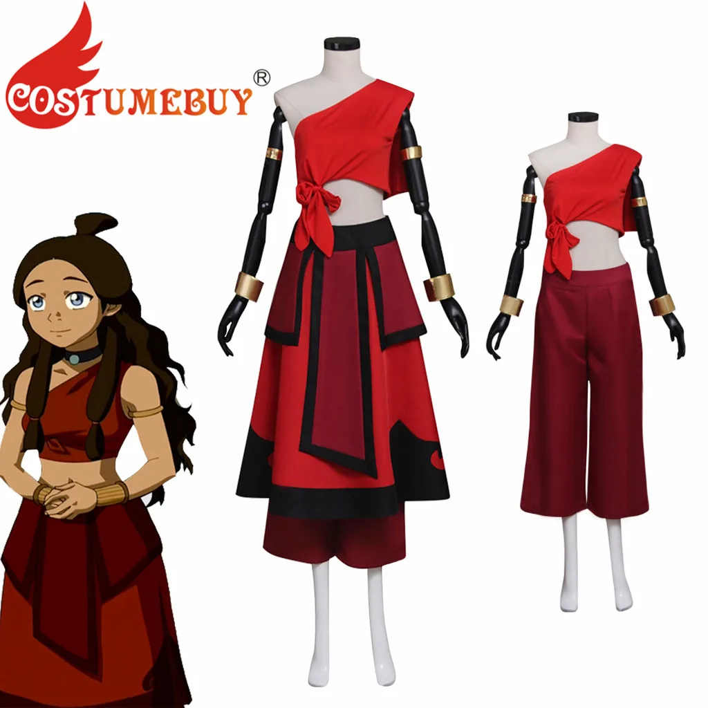 CostumeBuy костюм Аватара последний надувной Катара косплей для взрослых Хэллоуин