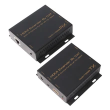 2017 New 150m HDMI Extender over Cat6/7 Cable up to 150M with IR reverse control with power adapter free shippping
