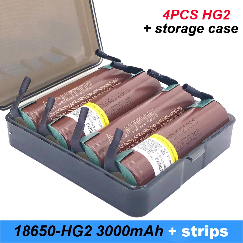 battery 18650 HG2 3000mAh with strips soldered batteries for screwdrivers and electric cigarette mod 18650 bike battery a7 battery 18650 HG2 3000mAh with strips soldered batteries for screwdrivers and electric cigarette mod 18650 bike battery a7