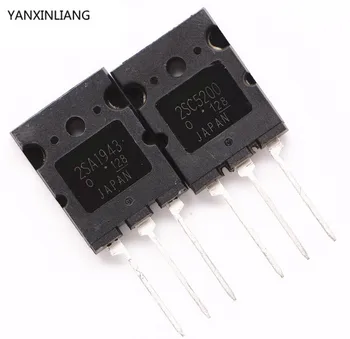 

20PCS 2SA1943 TO-3P 2SC5200 TO-3PL=10pair ( 10PCS C5200 + 10PCS A1943 )