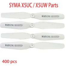 Низкая цена 400 шт вертолетные пропеллеры для Syma X5UC X5UW Дрон Rc Квадрокоптер основной части лопастей аксессуары