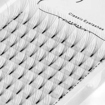 

Pre made fans 6D volume false eyelash extensions,5 trays/lot HBZGTLAD faux mink eyelashes