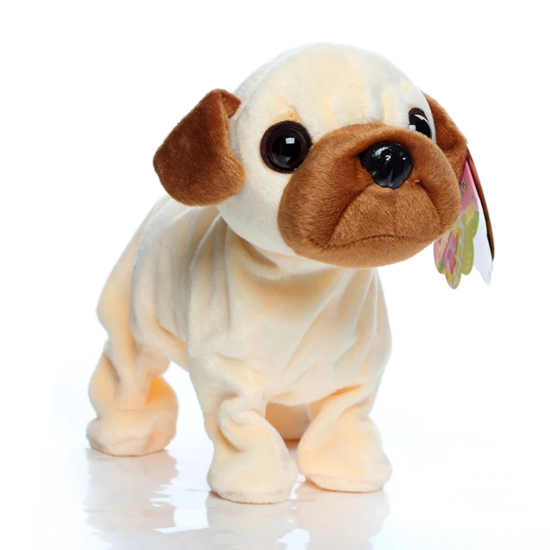 Electric Toy Dog Intelligent Voice Control  Will Call The Dancing Dog Plush Puppy Mechanical Dog Doll Barking  Toy  90s